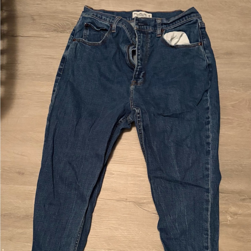 Abercrombie & Fitch Blue Denim Jeans